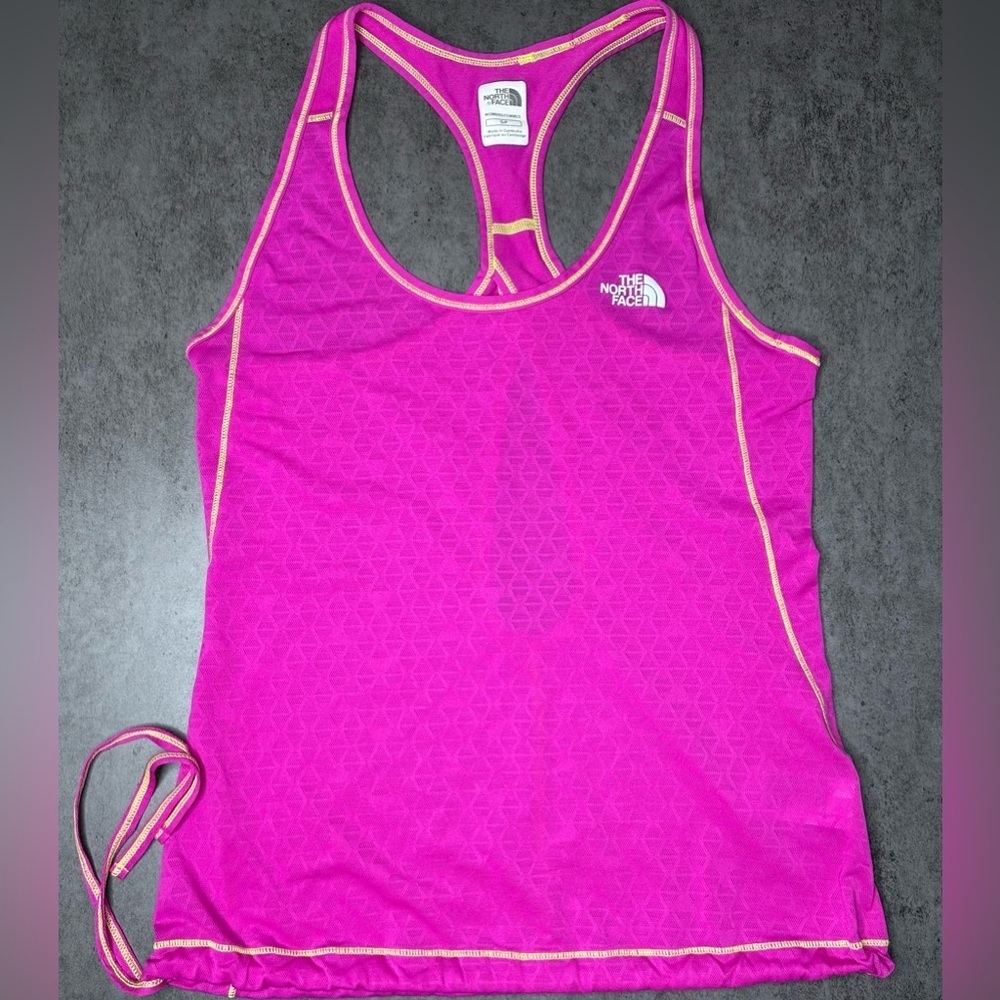 The North Face Fuchsia Flash Dry Racerback Tank
